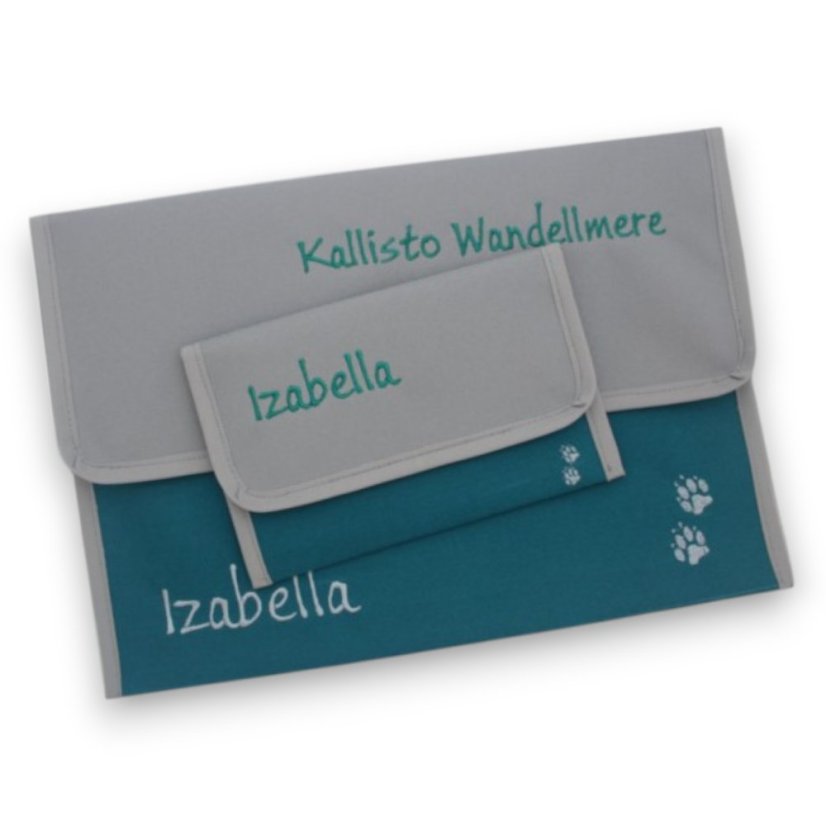 SET - obal na PP A4 a očkovací průkaz - dvojbarevné